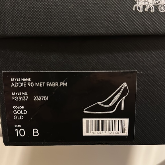 Coach Addie 90 Pump Gold - Picture 2 of 4